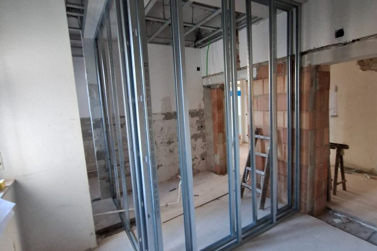 Trennwand Konstruktion